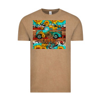 Vintage Coffee western farm life truck sunflowers  mousepad Vintage Tee - HRA Design Shop