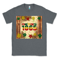 Charcoal Heather juneteenth 1865 Classic Tee - Artiststas