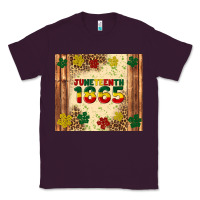 Plum juneteenth 1865 Classic Tee - Artiststas
