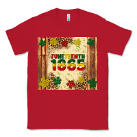 Red juneteenth 1865 Classic Tee - Artiststas