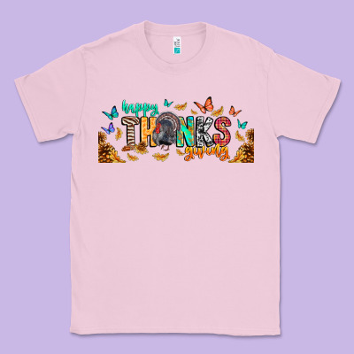 Happy Thanksgiving Classic Tee Designed By Cowhidedigitalart