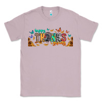 Lilac Happy thanksgiving Classic Tee - CowhideDigitalArt