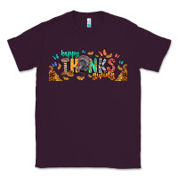 Plum Happy thanksgiving Classic Tee - CowhideDigitalArt