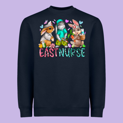 East Nurse Heavyweight Sweatshirt Designed By Racoondesign