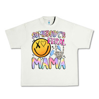 Pistachio somebody's feral mama Urban Heavy Tee - JahusDesignShop