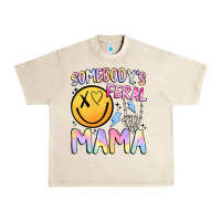 Sandshell somebody's feral mama Urban Heavy Tee - JahusDesignShop
