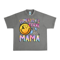 Tornado somebody's feral mama Urban Heavy Tee - JahusDesignShop