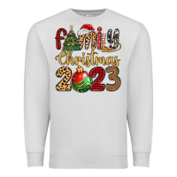 Dove Grey family christmas 2023 Premium Sweatshirt - MaliasSmallBusiness