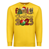 Lemon family christmas 2023 Premium Sweatshirt - MaliasSmallBusiness