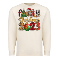 Sandshell family christmas 2023 Premium Sweatshirt - MaliasSmallBusiness