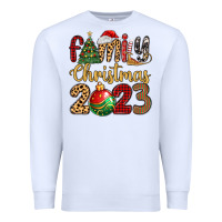 White family christmas 2023 Premium Sweatshirt - MaliasSmallBusiness