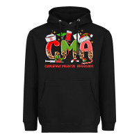 Black cma certified medical assistant Heavyweight Hoodie - MaliasSmallBusiness
