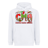 White cma certified medical assistant Heavyweight Hoodie - MaliasSmallBusiness