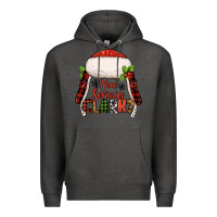 Charcoal Heather western you serious clark christmas Premium Hoodie - Jasminsmagicworld