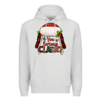 Dove Grey western you serious clark christmas Premium Hoodie - Jasminsmagicworld