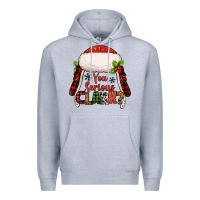 Heather Grey western you serious clark christmas Premium Hoodie - Jasminsmagicworld