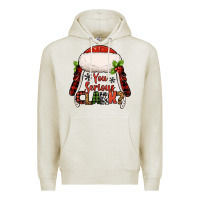 Oatmeal Heather western you serious clark christmas Premium Hoodie - Jasminsmagicworld