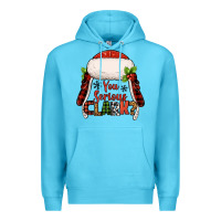 Ocean Blue western you serious clark christmas Premium Hoodie - Jasminsmagicworld