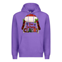 Purple western you serious clark christmas Premium Hoodie - Jasminsmagicworld