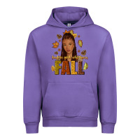Tulip Just a girl who loves Fall afro woman Urban Hoodie - NancyCooperArtShop