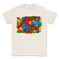 Natural autism heart background Classic Tee - AdoDesignShop