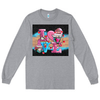 Heather Grey v.d love gnomes Long Sleeve Tee - AdoDesignShop