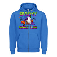 True Royal Spooky babes club Zipper Hoodie - NancyCooperArtShop