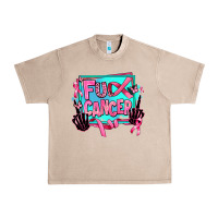 French Oak fuck cancer Urban Heavy Tee - AdoDesignShop