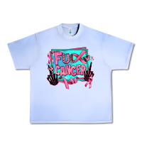 Grape Ice fuck cancer Urban Heavy Tee - AdoDesignShop