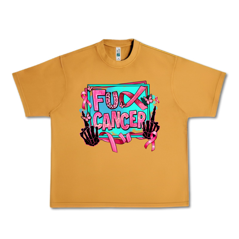 Fuck Cancer Urban Heavy Tee by AdoDesignShop | Teevron