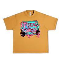 Peanut Butter fuck cancer Urban Heavy Tee - AdoDesignShop