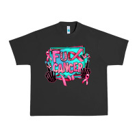 Pigment Black fuck cancer Urban Heavy Tee - AdoDesignShop