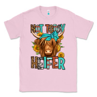 Bubblegum Pink not today heifer long haired cow Classic Tee - Jasminsmagicworld