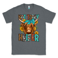 Charcoal Heather not today heifer long haired cow Classic Tee - Jasminsmagicworld
