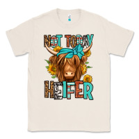 Natural not today heifer long haired cow Classic Tee - Jasminsmagicworld