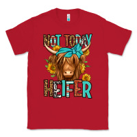 Red not today heifer long haired cow Classic Tee - Jasminsmagicworld