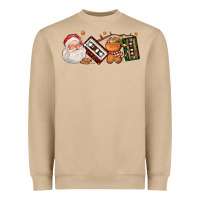 Mushroom coffee cup santa cassette cookie Heavyweight Sweatshirt - FaDigitalArtStudio