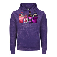 Cloud Purple wednesday and enid coffee cups Vintage Hoodie - Zillion Design Studio