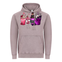 Vintage Zinc wednesday and enid coffee cups Vintage Hoodie - Zillion Design Studio