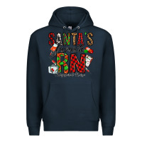Navy santa's favorite rn Premium Hoodie - Jasminsmagicworld
