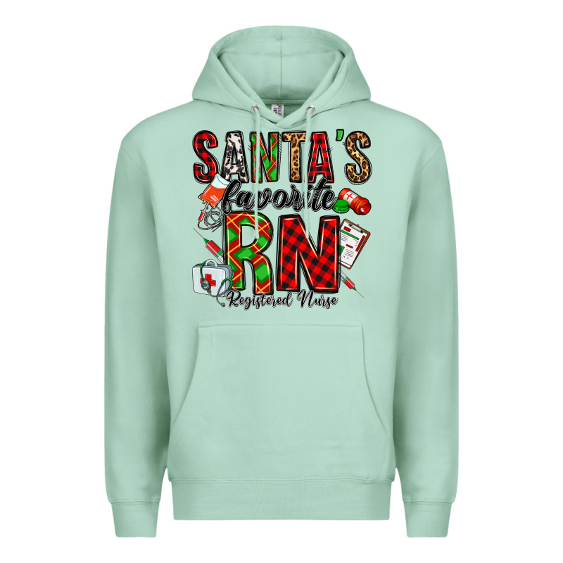 Santa's Favorite Rn Premium Hoodie by Jasminsmagicworld | Teevron