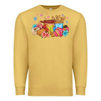 Antique Gold mexican deserts christmas Premium Sweatshirt - MaliasSmallBusiness