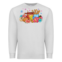 Dove Grey mexican deserts christmas Premium Sweatshirt - MaliasSmallBusiness