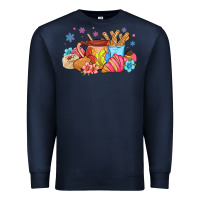 Navy mexican deserts christmas Premium Sweatshirt - MaliasSmallBusiness