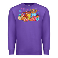 Purple mexican deserts christmas Premium Sweatshirt - MaliasSmallBusiness