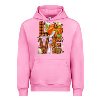 Fuchsia Pink Fall Nurse love Urban Hoodie - NancyCooperArtShop