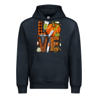 Navy Fall Nurse love Urban Hoodie - NancyCooperArtShop