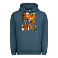 Pigment Midnight Navy Fall Nurse love Urban Hoodie - NancyCooperArtShop