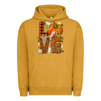 Pigment Peanut Butter Fall Nurse love Urban Hoodie - NancyCooperArtShop