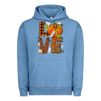 Pigment Pebble Blue Fall Nurse love Urban Hoodie - NancyCooperArtShop